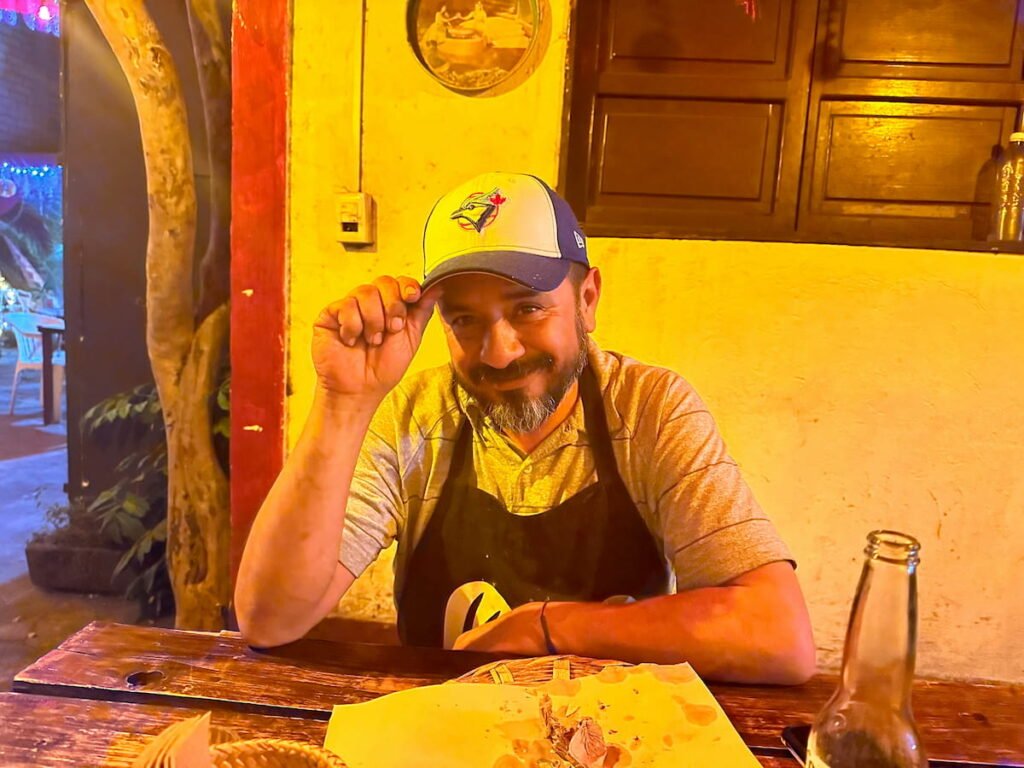 Sergio's restaurant in Oaxaca.