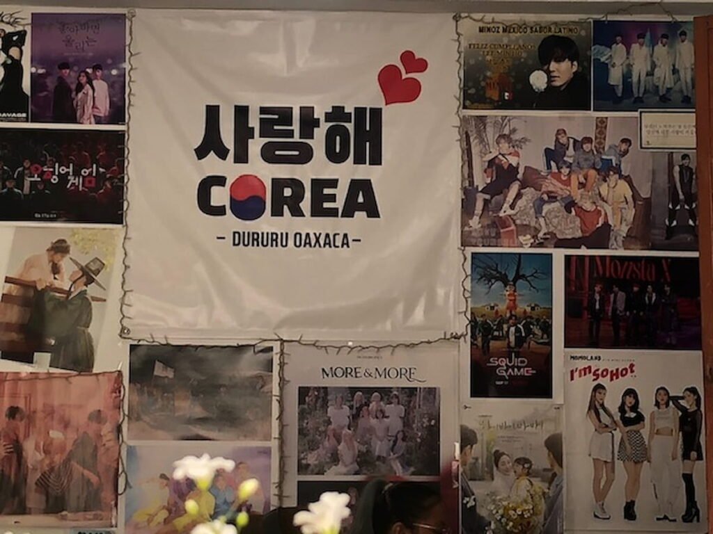 Korean restaurant in Oaxaca