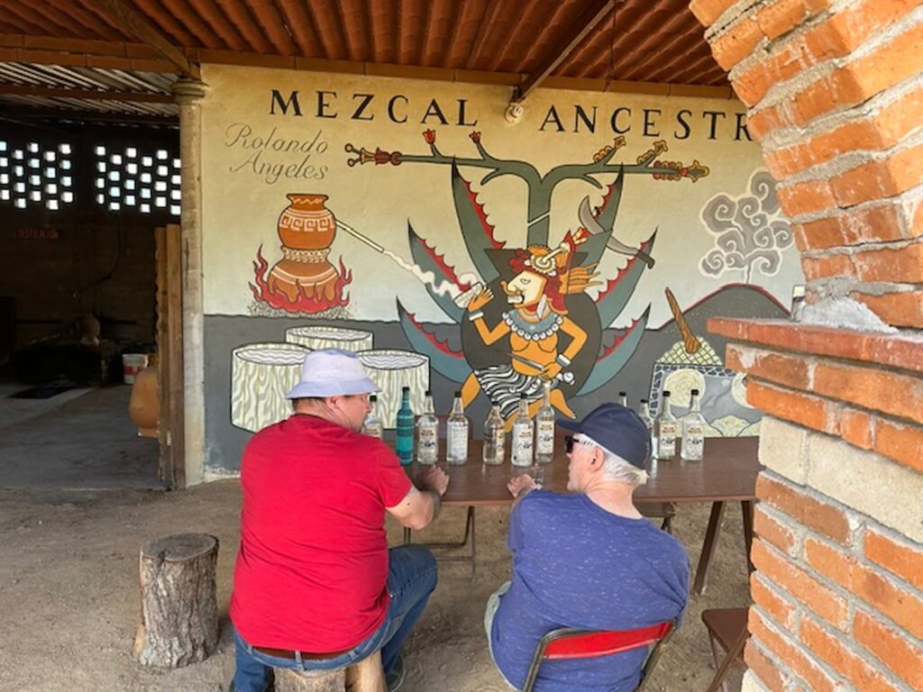 Mezcal tour in Oaxaca.