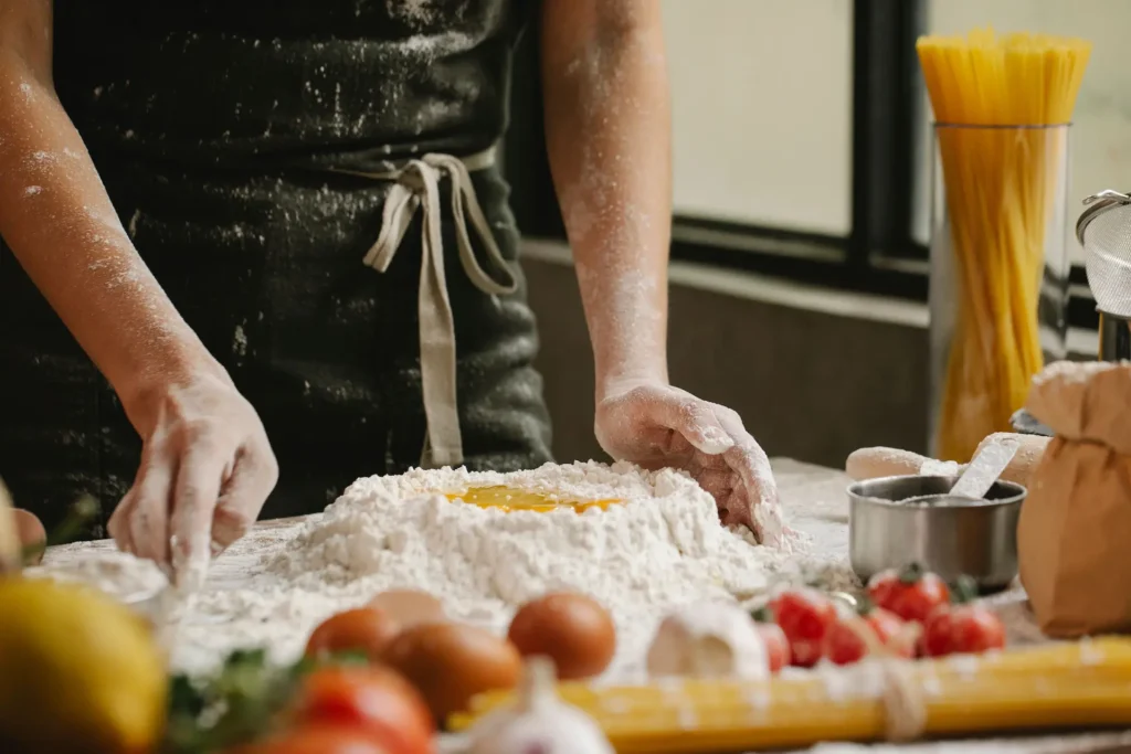 pasta cooking class in rome.