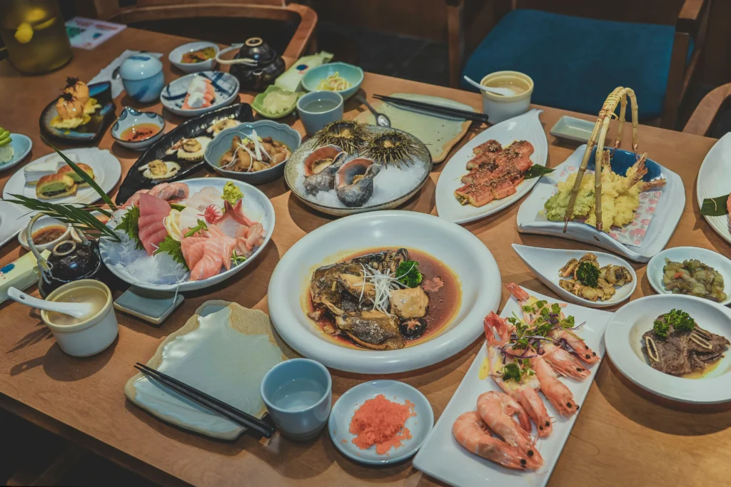 Image of Michelin star food in Tokyo